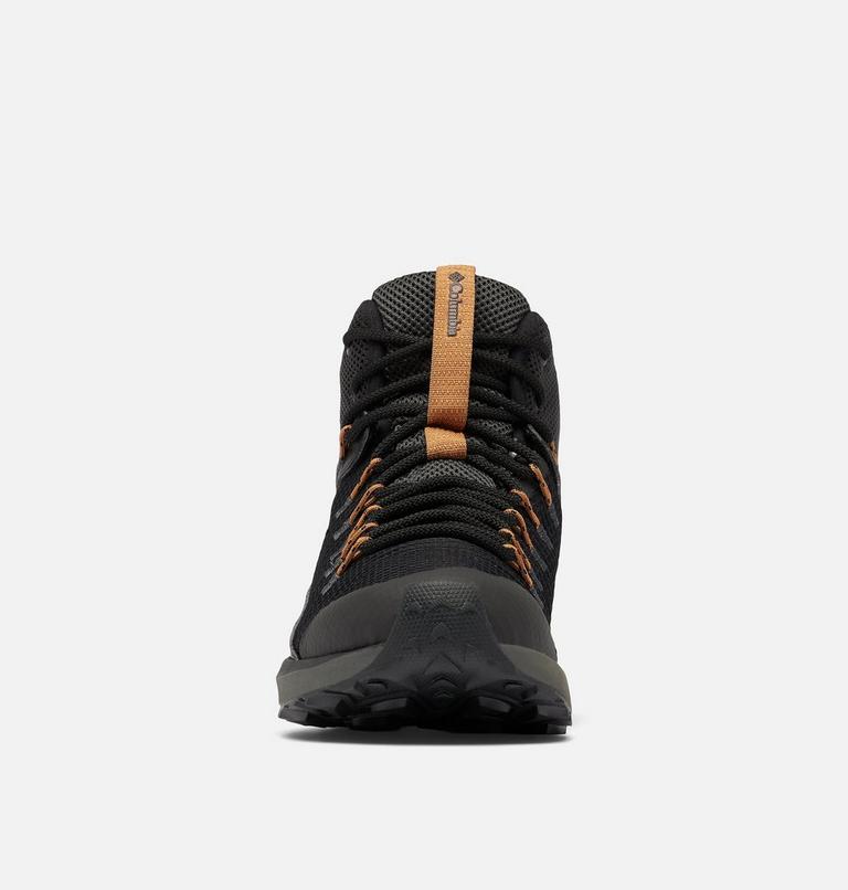 Men’s Trailstorm Mid Waterproof Walking Shoe, Color: Black, Elk, image 7
