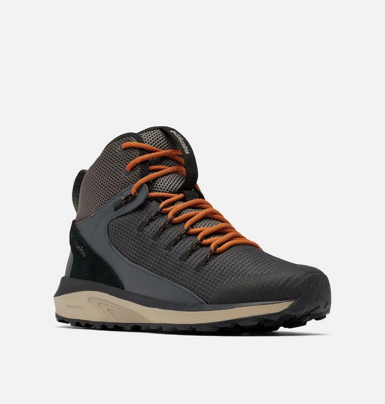 Trailstorm Mid Waterproof Wanderschuh f&uuml;r M&auml;nner, Color: Dark Grey, Caramel, image 2