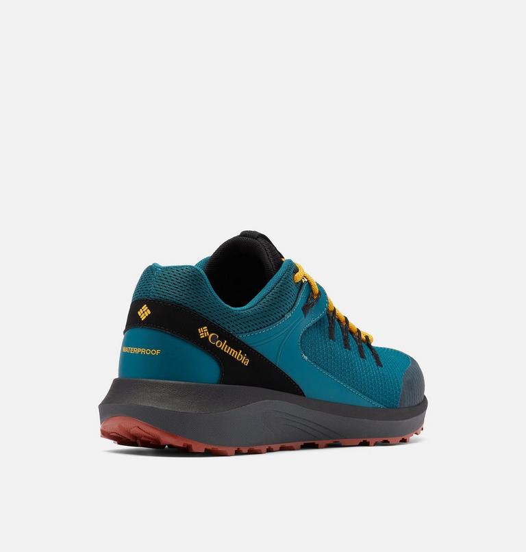 Men&rsquo;s Trailstorm Waterproof Walking Shoe, Color: Deep Wave, Bright Gold, image 9