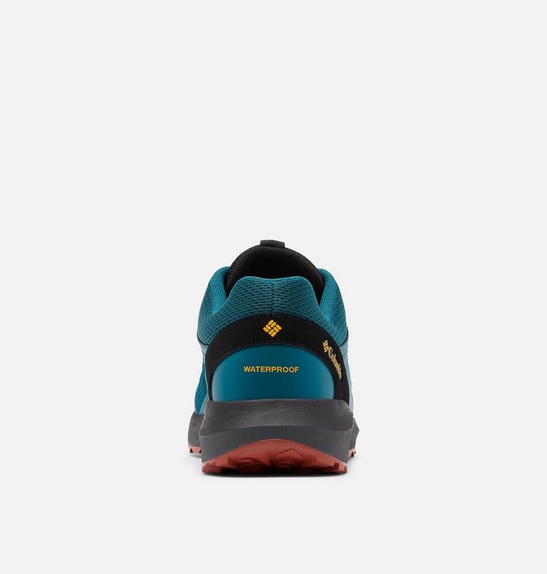 Men&rsquo;s Trailstorm Waterproof Walking Shoe, Color: Deep Wave, Bright Gold, image 8