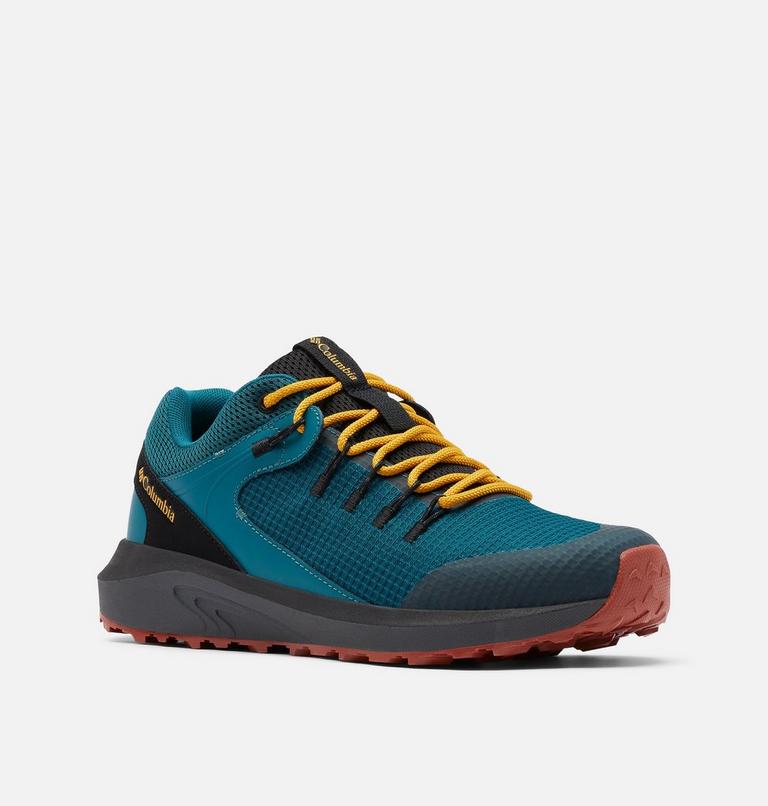Men&rsquo;s Trailstorm Waterproof Walking Shoe, Color: Deep Wave, Bright Gold, image 2