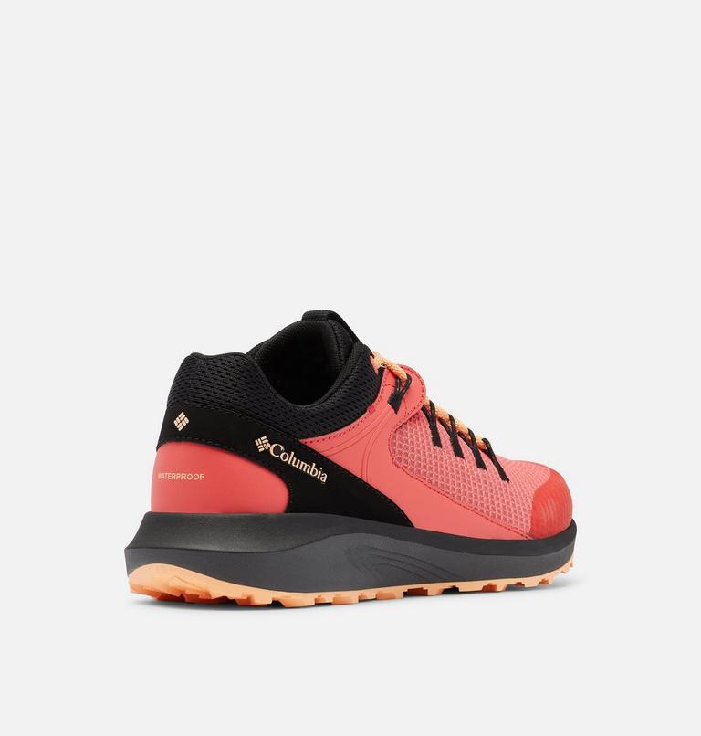 Women&rsquo;s Trailstorm Waterproof Walking Shoe, Color: Red Coral, Peach, image 9