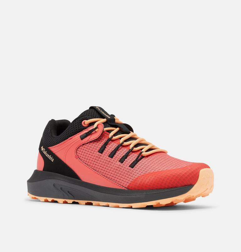 Women&rsquo;s Trailstorm Waterproof Walking Shoe, Color: Red Coral, Peach, image 2