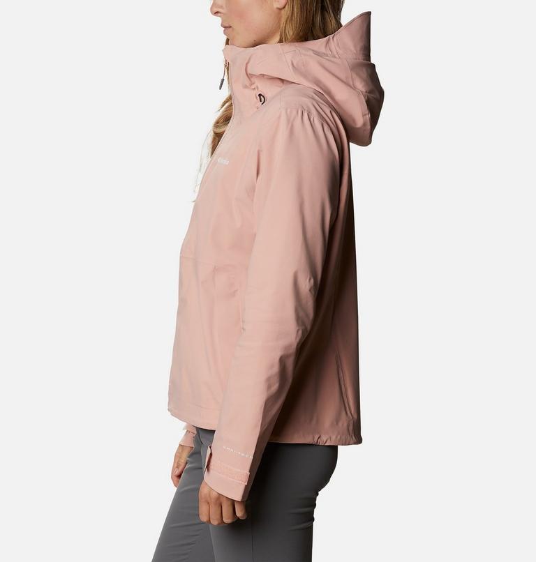 Women’s Ampli-Dry Waterproof Shell Walking Jacket - 2023 COLLECTION, Color: Faux Pink, image 3