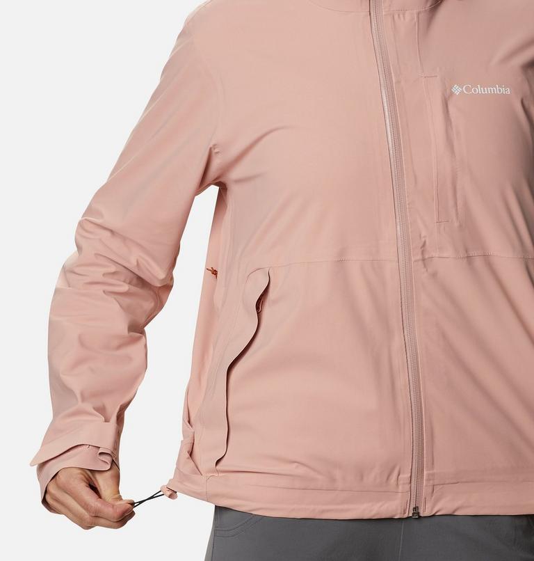 Women’s Ampli-Dry Waterproof Shell Walking Jacket - 2023 COLLECTION, Color: Faux Pink, image 4