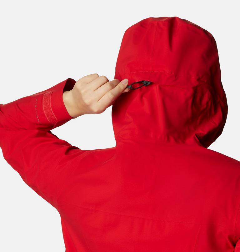 Women’s Ampli-Dry Waterproof Shell Walking Jacket - 2023 COLLECTION, Color: Bright Red, image 6