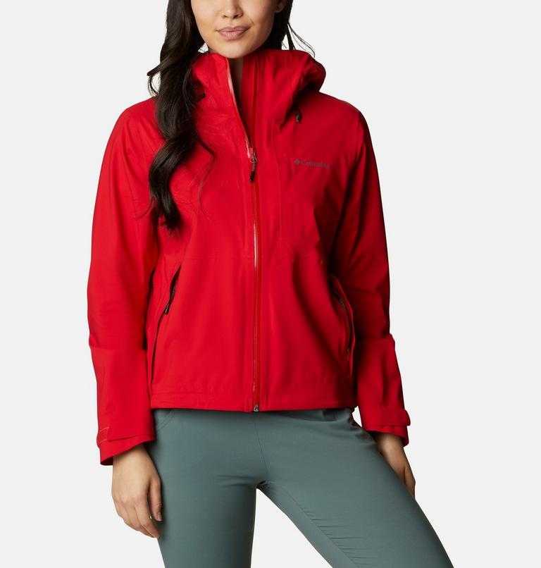 Women’s Ampli-Dry Waterproof Shell Walking Jacket - 2023 COLLECTION, Color: Bright Red, image 9