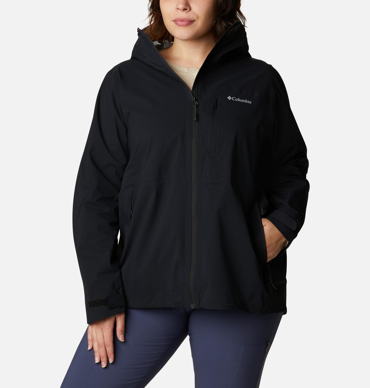 Women's Omni-Tech™ Ampli-Dry™ Rain Shell - Plus Size 1