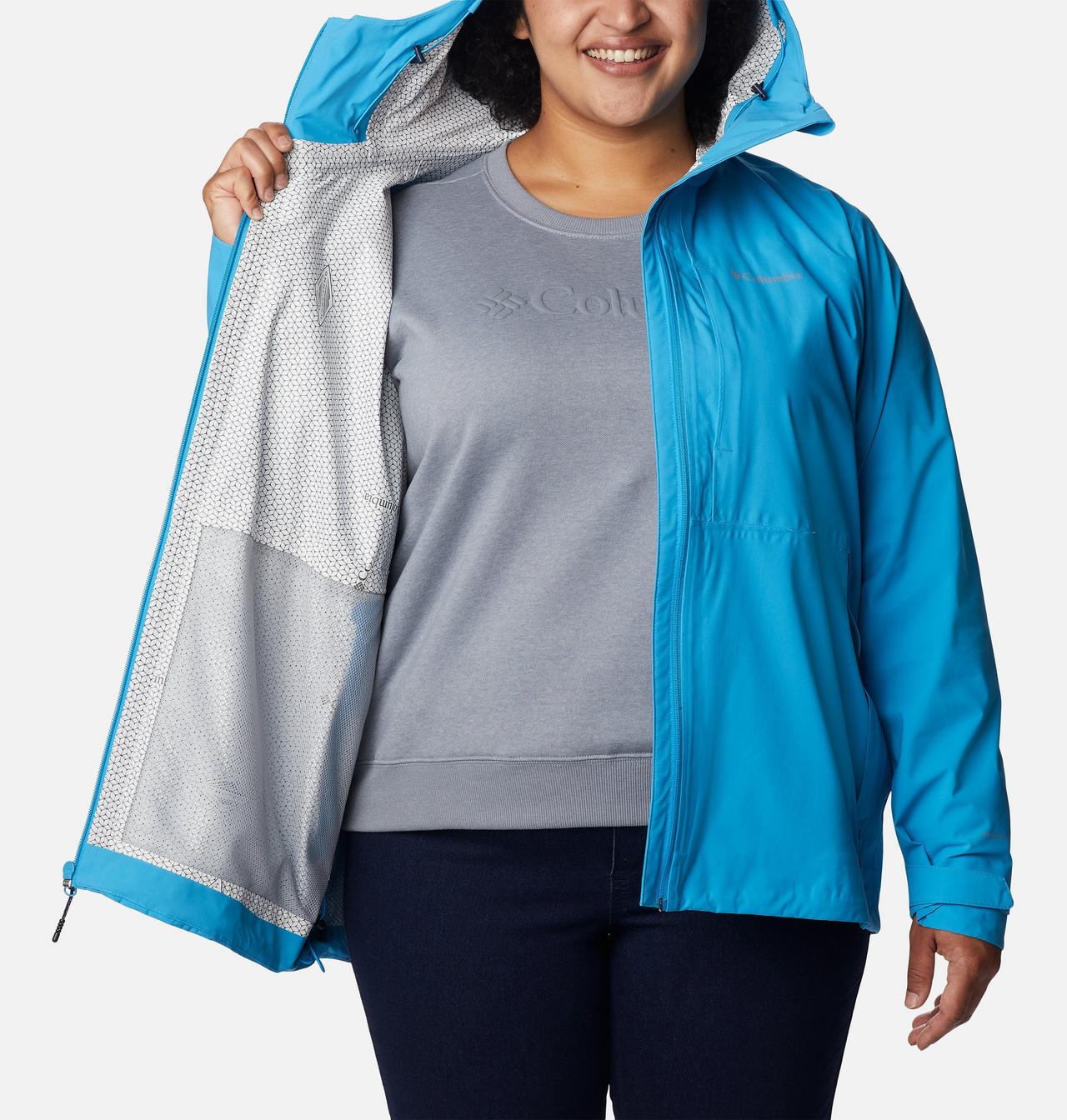 Women's Omni-Tech™ Ampli-Dry™ Rain Shell - Plus Size 5