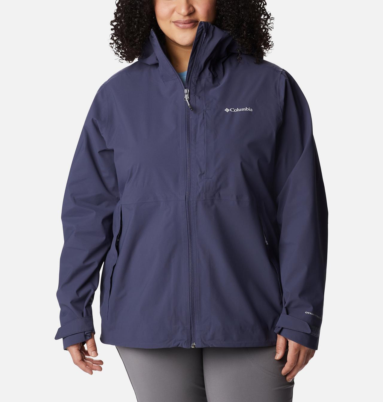 Women's Omni-Tech™ Ampli-Dry™ Rain Shell - Plus Size 1
