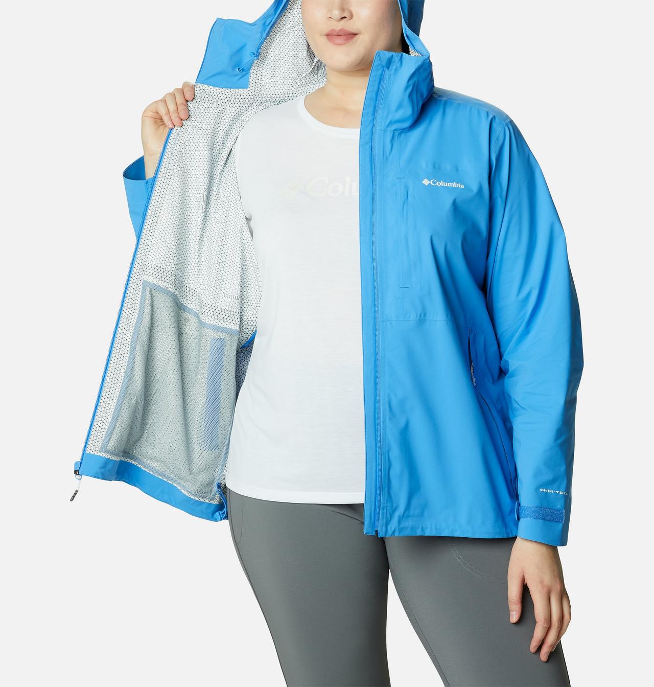 Women's Omni-Tech™ Ampli-Dry™ Rain Shell - Plus Size 5