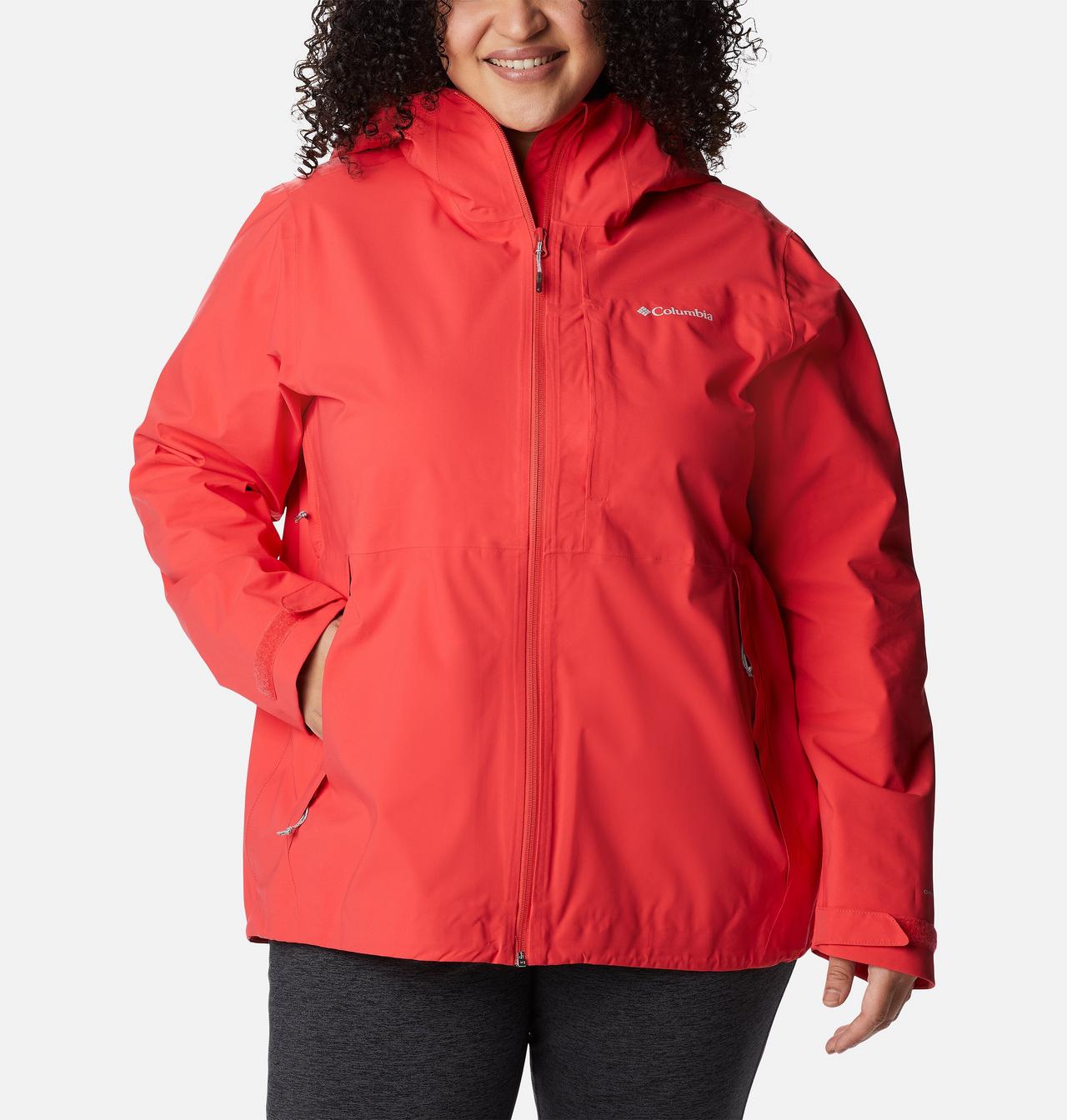 Women's Omni-Tech™ Ampli-Dry™ Rain Shell - Plus Size 1