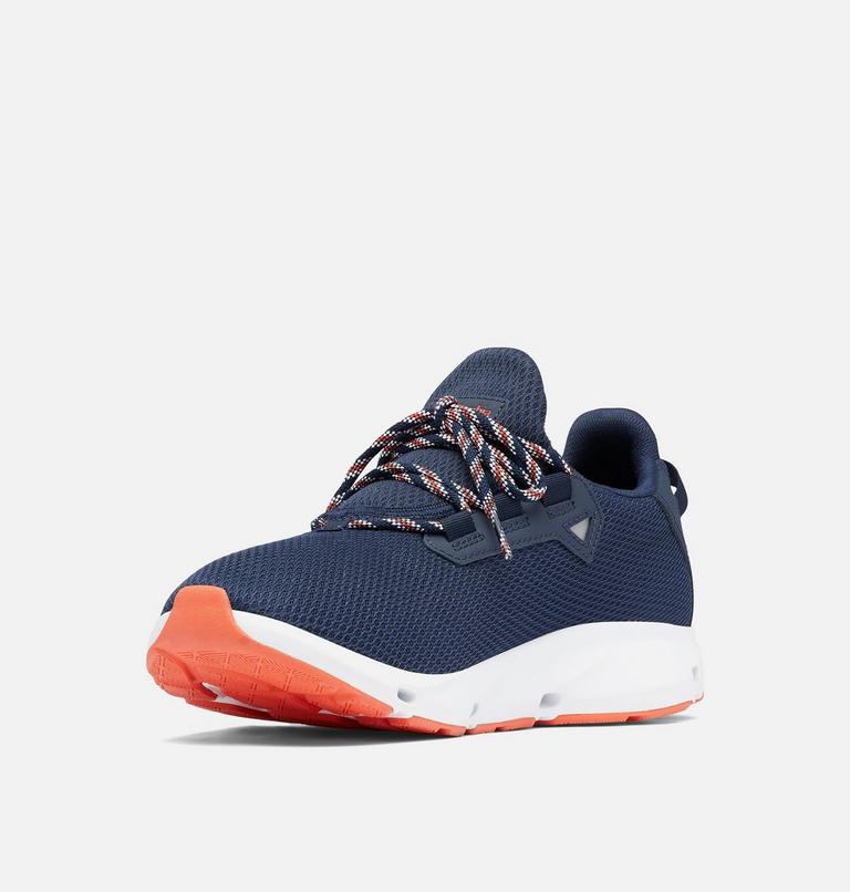 Men's Columbia Vent Aero Shoe, Color: Collegiate Navy, Red Quartz, image 6