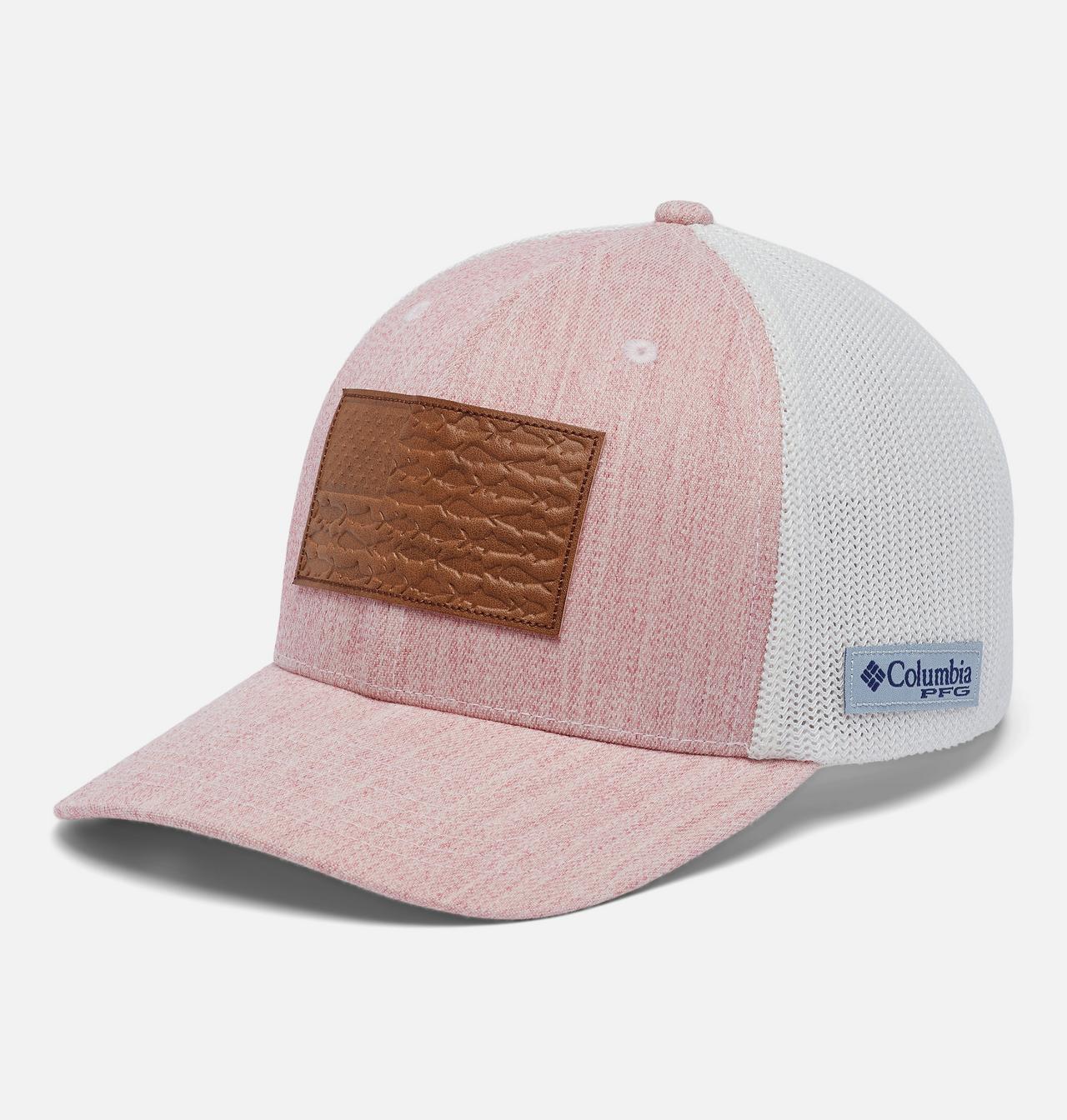 PFG Mesh™ Leather Fish Flag™ Ball Cap 1
