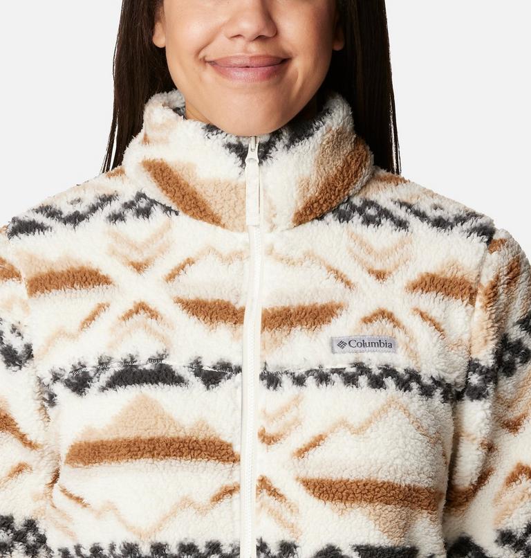 West Bend Full Zip, Color: Chalk Checkered Peaks, image 4