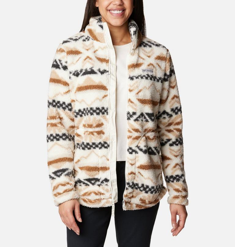 West Bend Full Zip, Color: Chalk Checkered Peaks, image 6