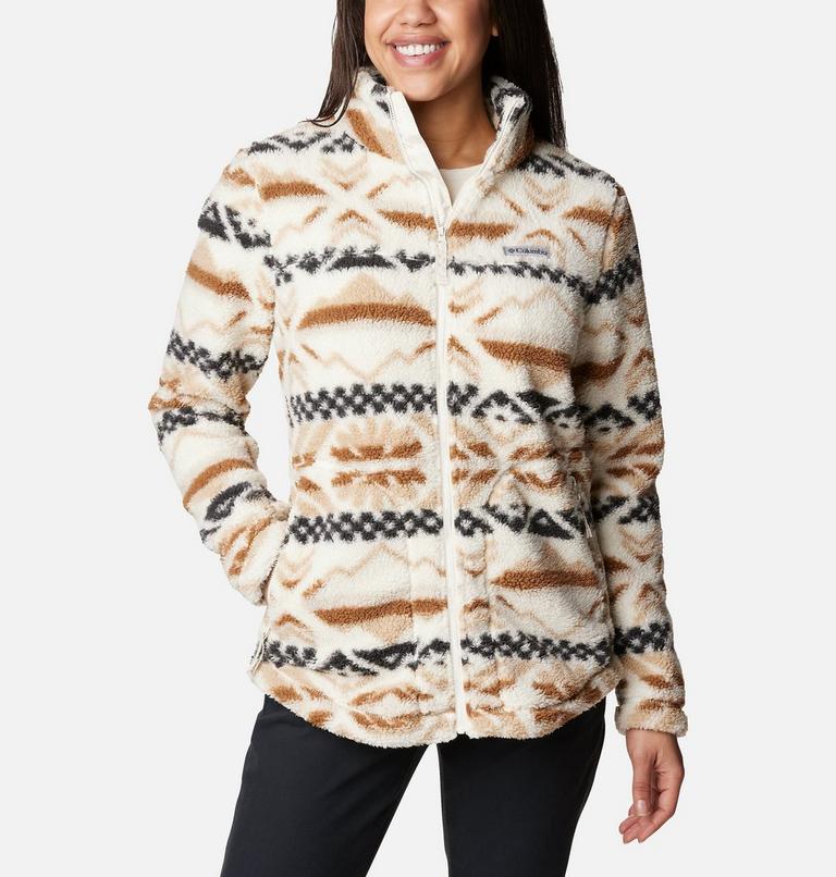 West Bend Full Zip, Color: Chalk Checkered Peaks, image 1