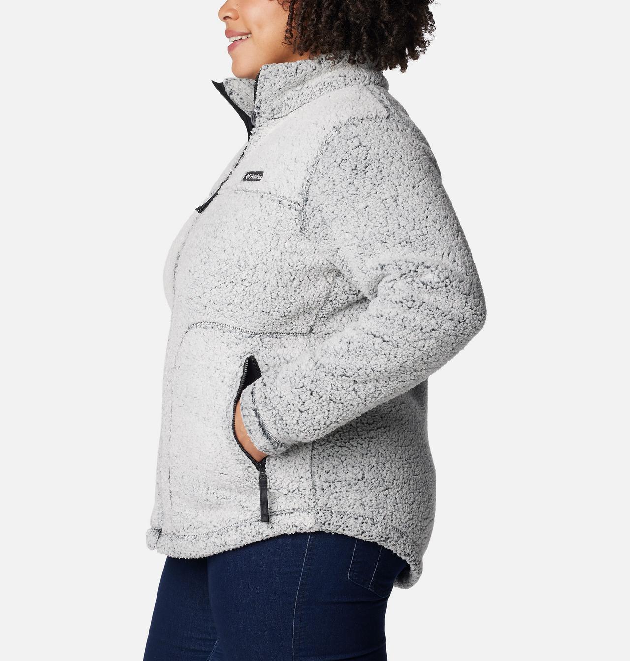 Women's West Bend Full Zip Fleece Jacket - Plus Size 3