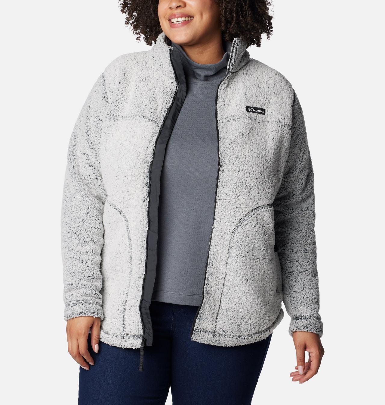 Women's West Bend Full Zip Fleece Jacket - Plus Size 6
