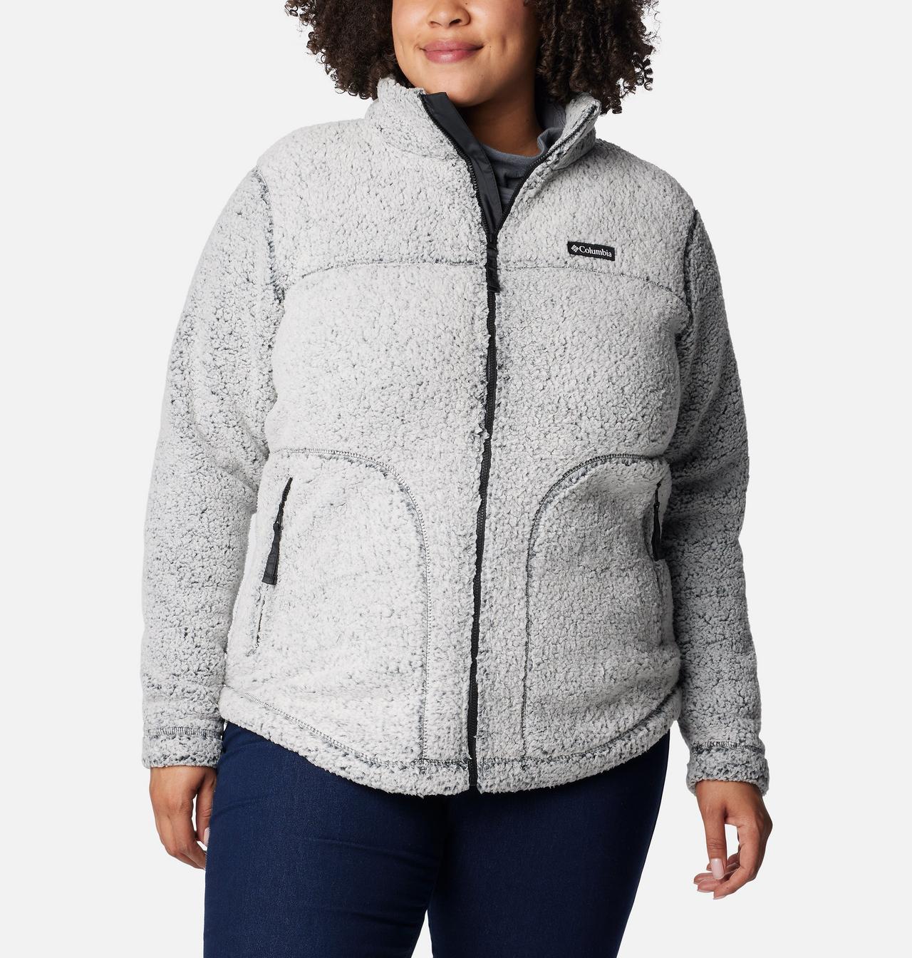 Women's West Bend Full Zip Fleece Jacket - Plus Size 1