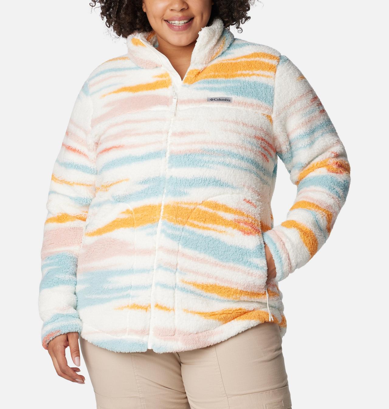 Women's West Bend Full Zip Fleece Jacket - Plus Size 1