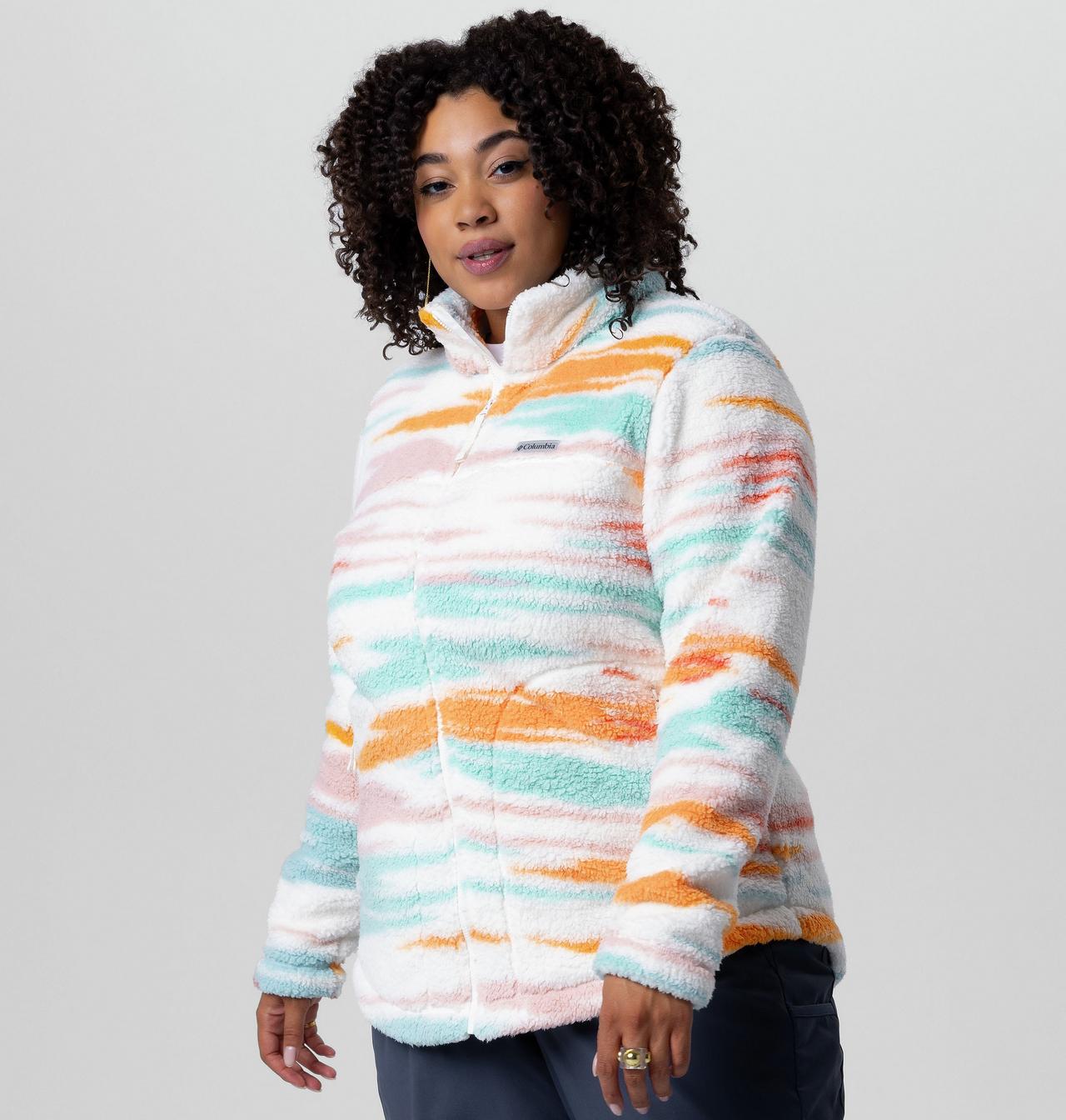 Women's West Bend Full Zip Fleece Jacket - Plus Size 8