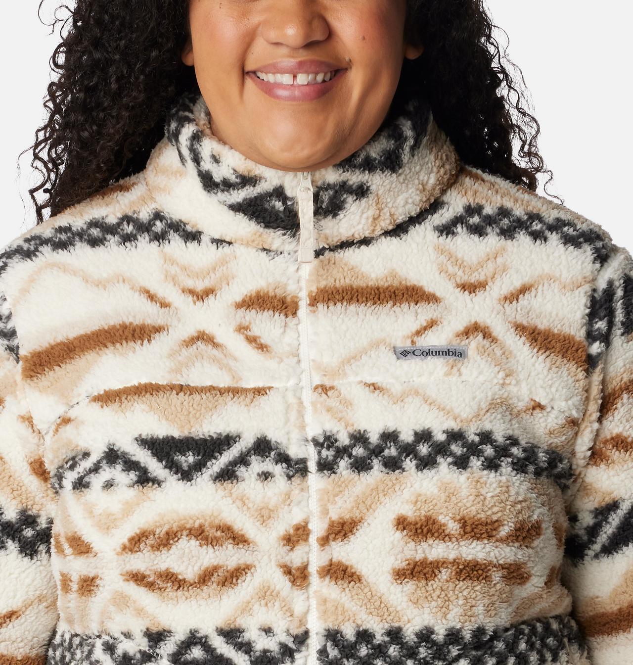 Women's West Bend Full Zip Fleece Jacket - Plus Size 4