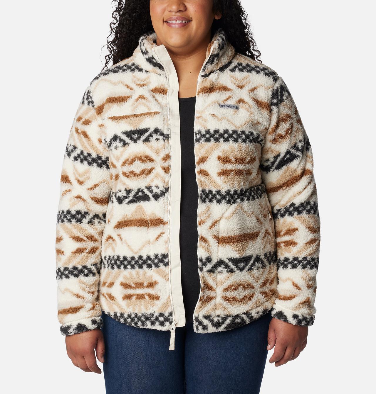Women's West Bend Full Zip Fleece Jacket - Plus Size 6