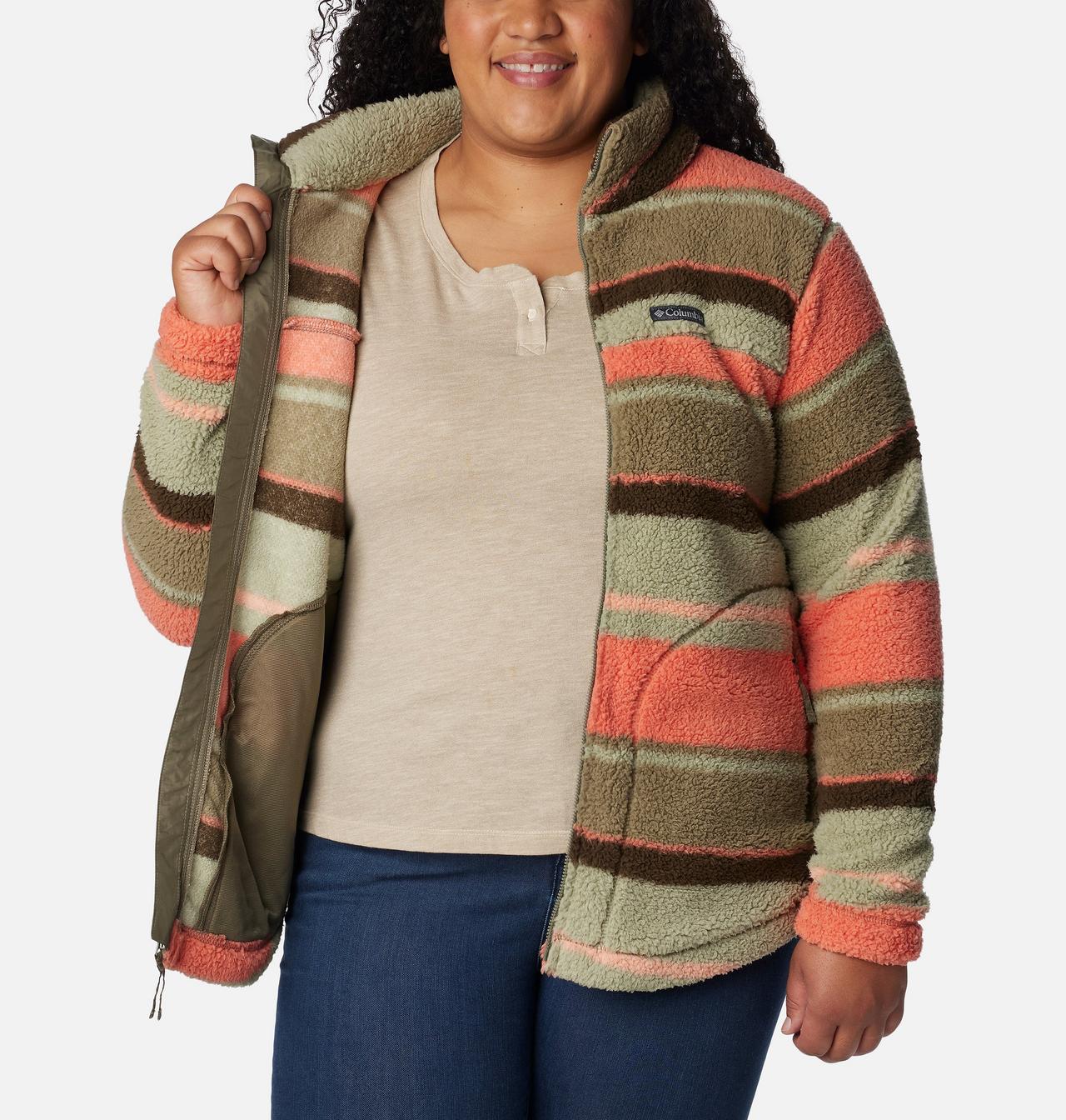 Women's West Bend Full Zip Fleece Jacket - Plus Size 5