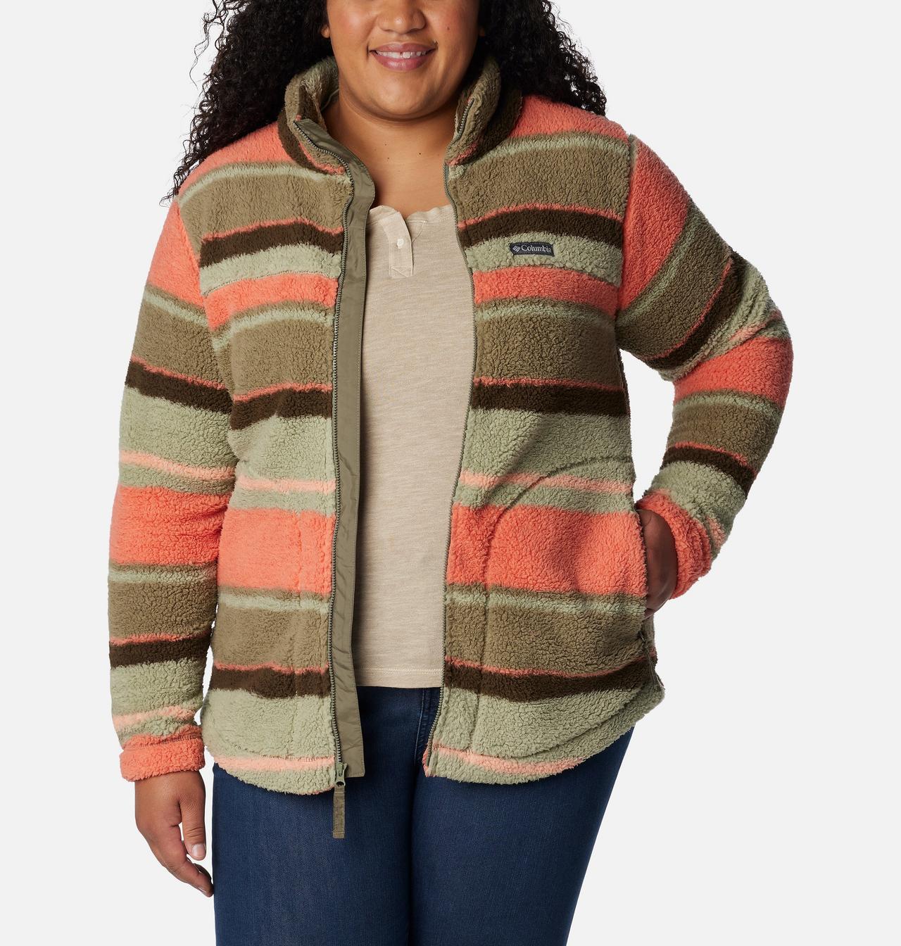 Women's West Bend Full Zip Fleece Jacket - Plus Size 6