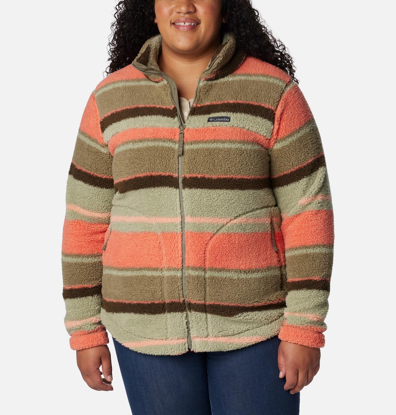Women's West Bend Full Zip Fleece Jacket - Plus Size 1
