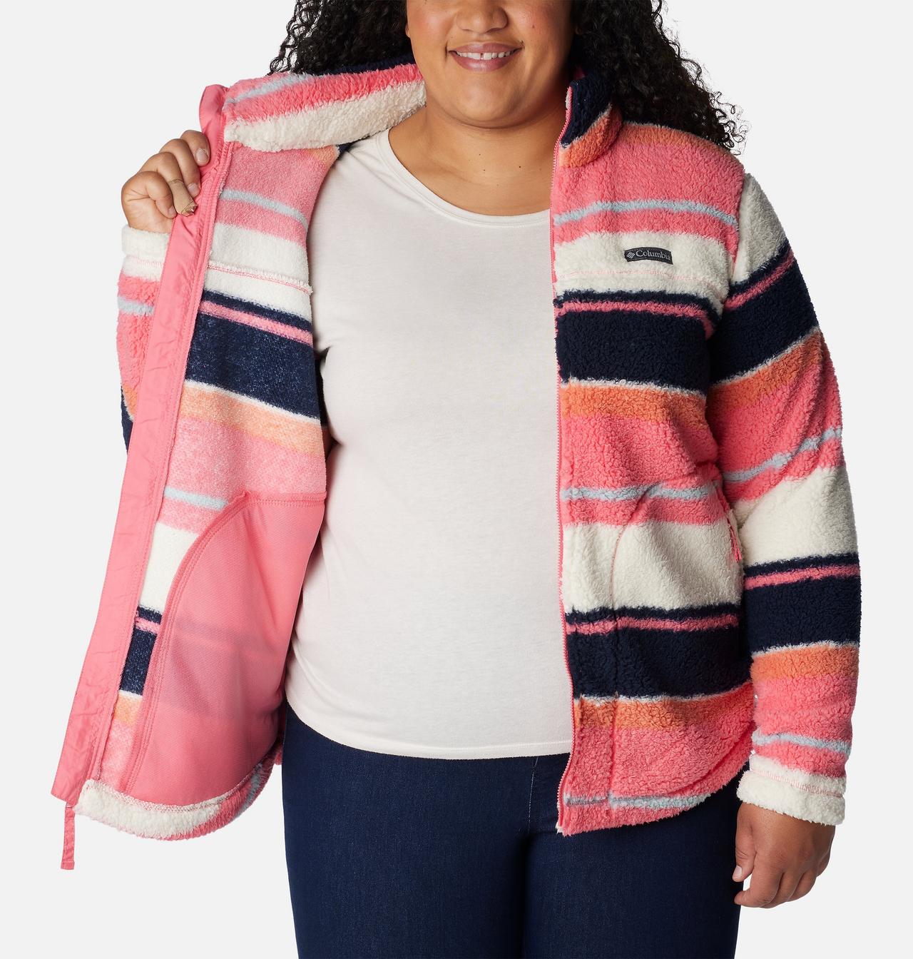 Women's West Bend Full Zip Fleece Jacket - Plus Size 5