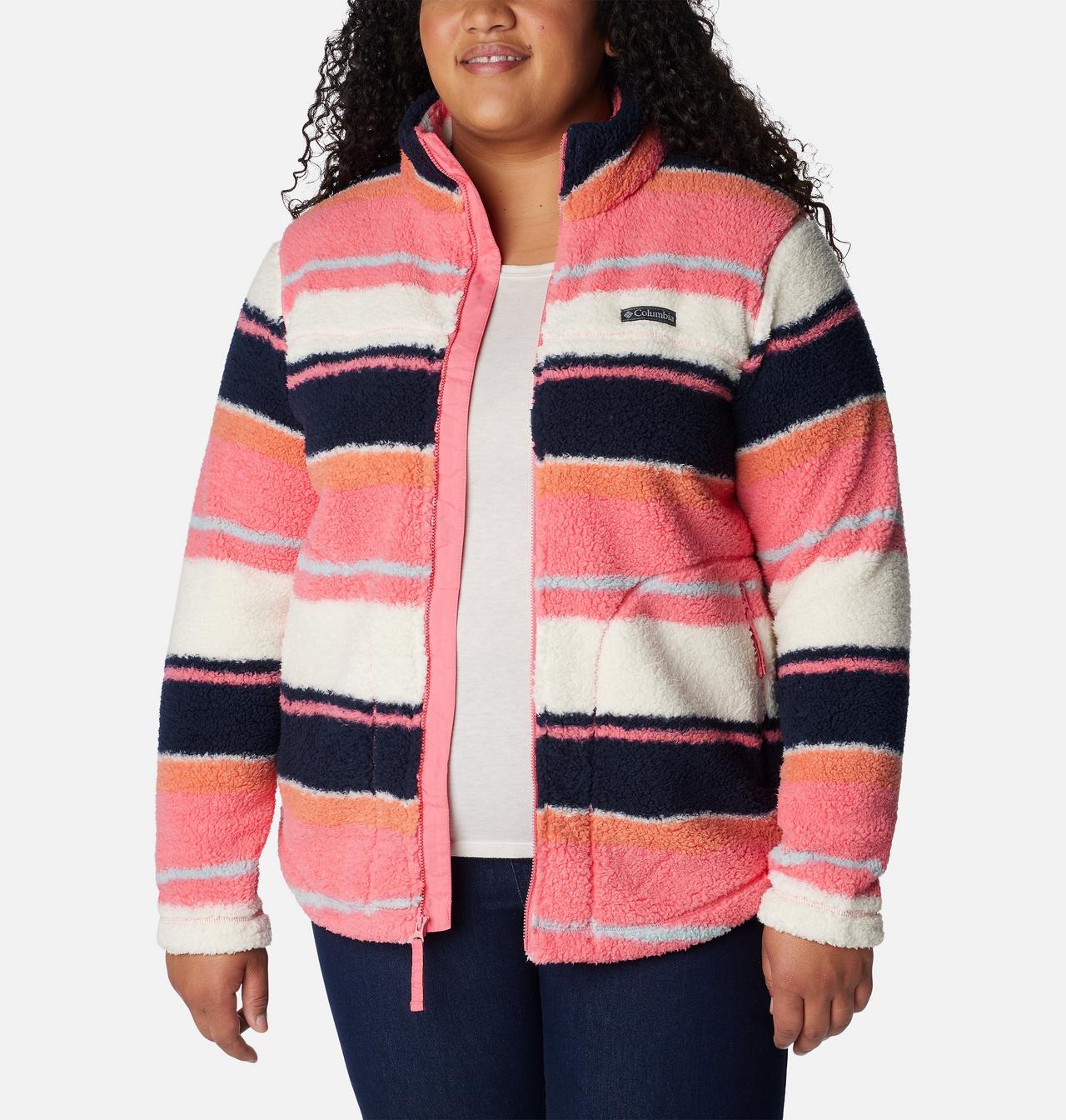 Women's West Bend Full Zip Fleece Jacket - Plus Size 6