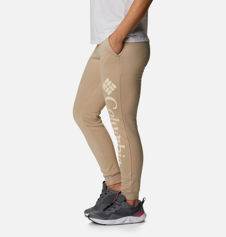 Women's Logo Fleece Joggers, Color: Ancient Fossil, image 3