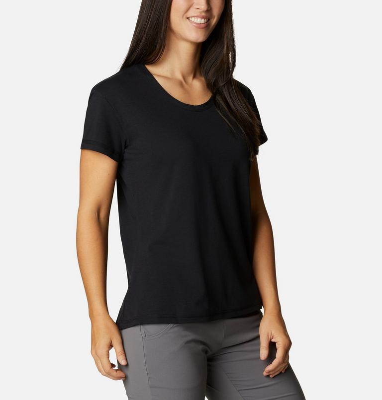 Women’s Sun Trek Technical T-Shirt, Color: Black, image 5