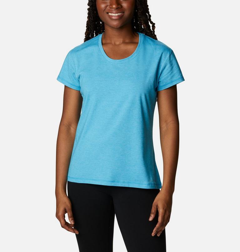 Women&rsquo;s Sun Trek Technical T-Shirt, Color: Blue Chill Heather, image 1