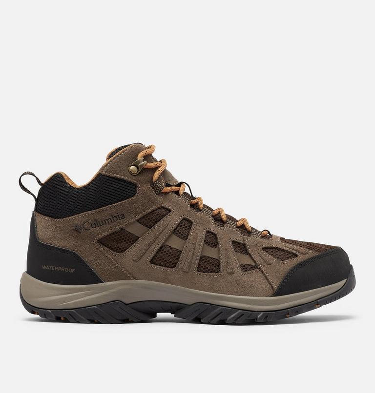 Zapatillas impermeables de media caña para caminar Redmond III para hombre, Color: Cordovan, Elk, image 1