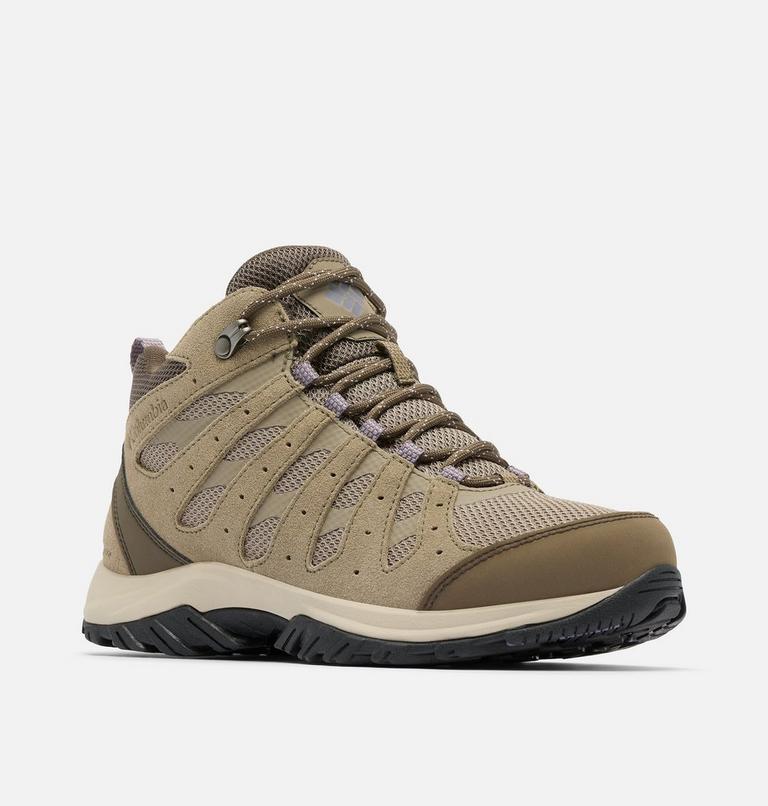 Women’s Redmond III Mid Waterproof Walking Boot, Color: Pebble, Granite Purple, image 2