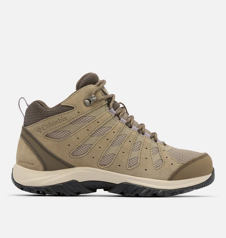 Women’s Redmond III Mid Waterproof Walking Boot, Color: Pebble, Granite Purple, image 1