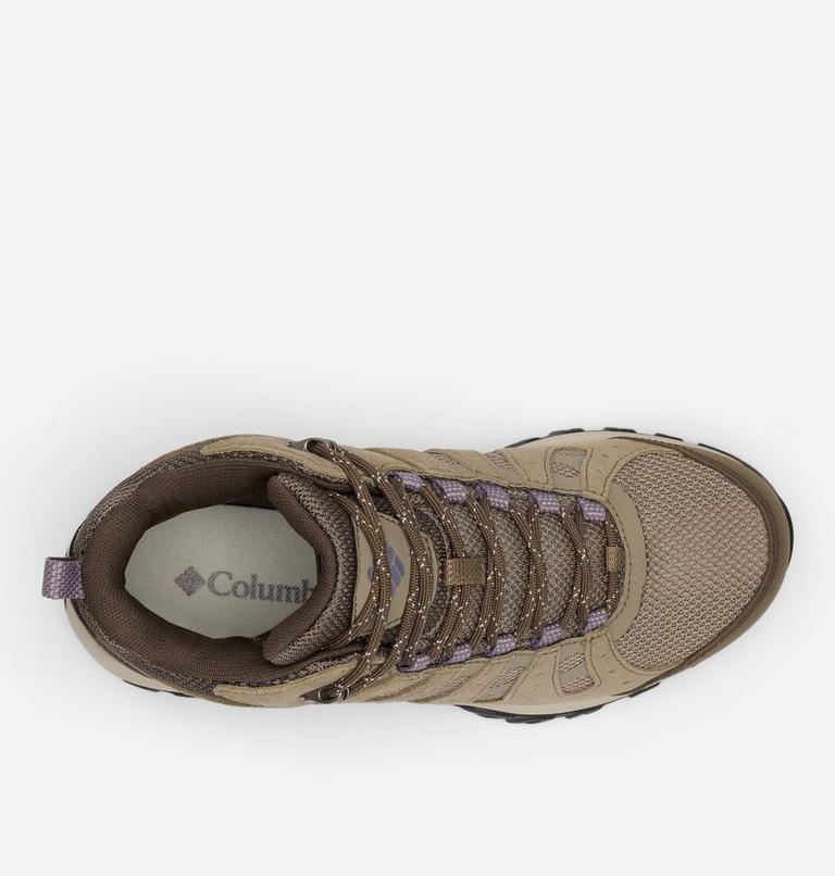 Women’s Redmond III Mid Waterproof Walking Boot, Color: Pebble, Granite Purple, image 3