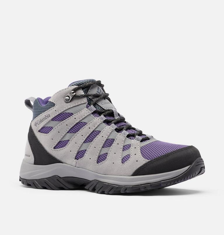 Women&rsquo;s Redmond III Mid Waterproof Walking Boot, Color: Deep Purple, Ti Grey Steel, image 2
