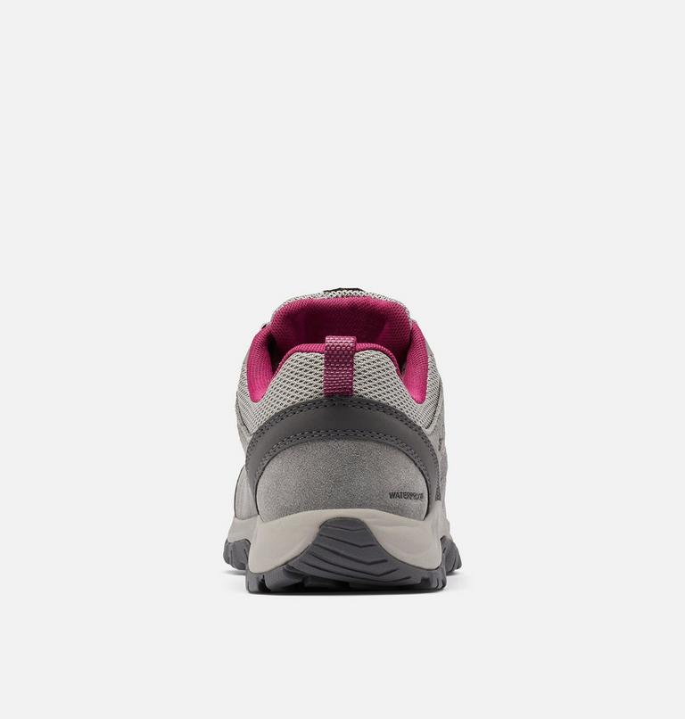 Women’s Redmond III Waterproof Walking Shoe, Color: Ti Titanium, Red Onion, image 8