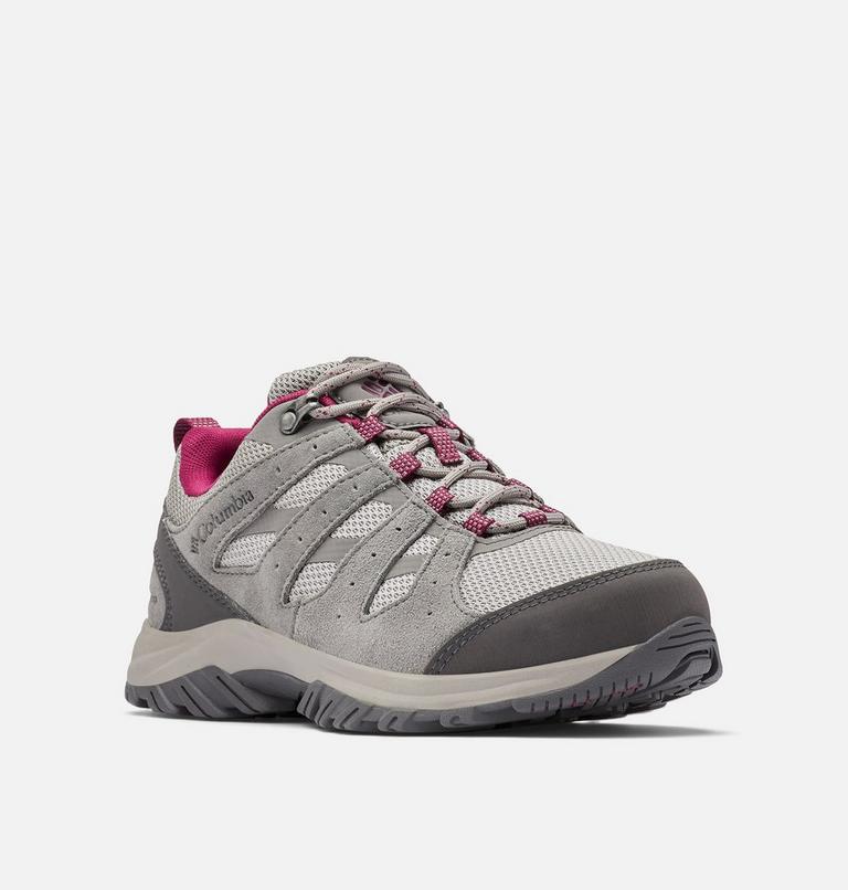 Women’s Redmond III Waterproof Walking Shoe, Color: Ti Titanium, Red Onion, image 2