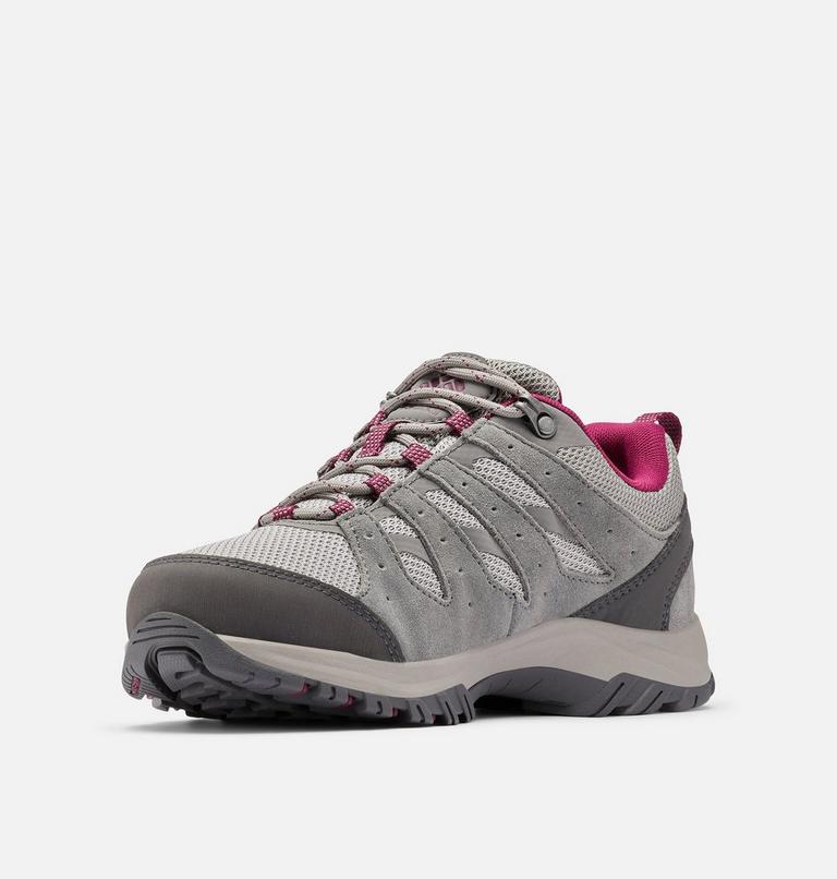 Women’s Redmond III Waterproof Walking Shoe, Color: Ti Titanium, Red Onion, image 6