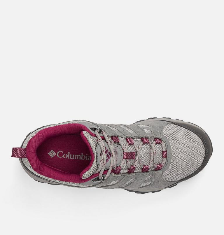 Women’s Redmond III Waterproof Walking Shoe, Color: Ti Titanium, Red Onion, image 3