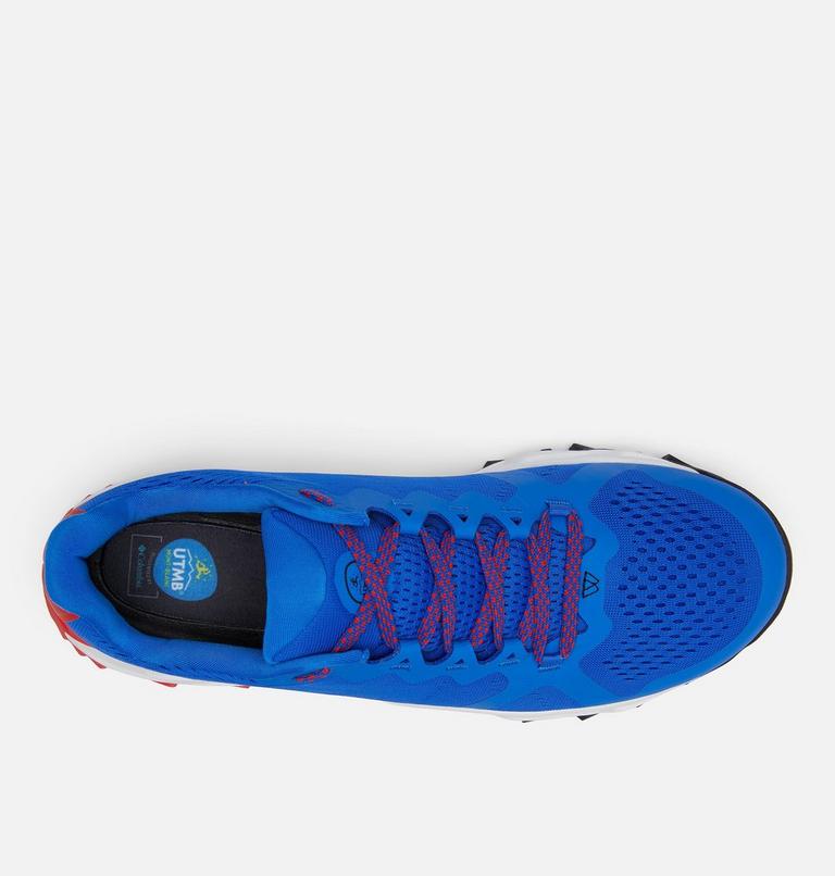 Men's TRANS ALPS F.K.T. III UTMB Trail Running Shoe, Color: Blue Macaw, image 3