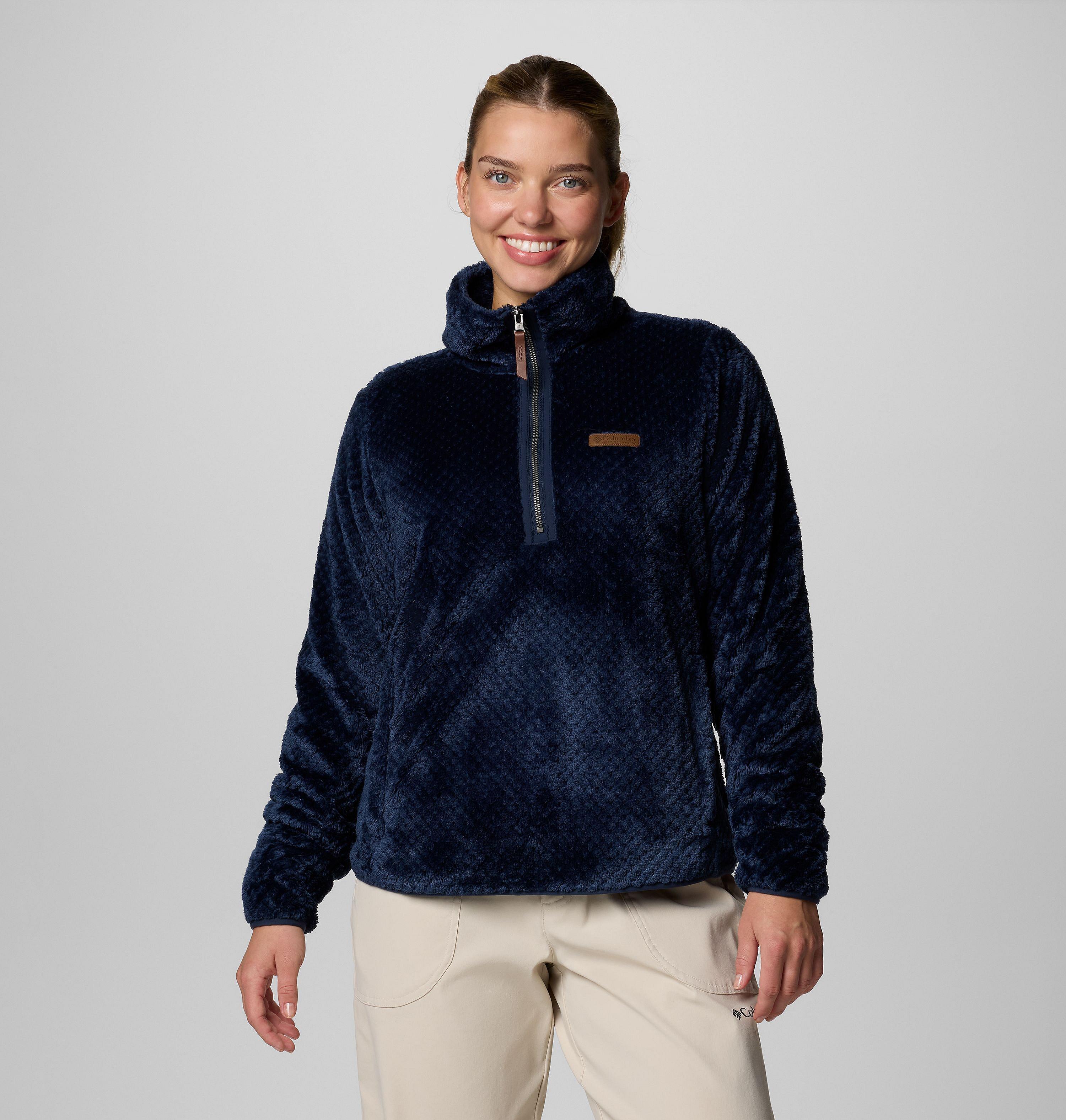Women's Fire Side Quarter Zip Sherpa Fleece 1