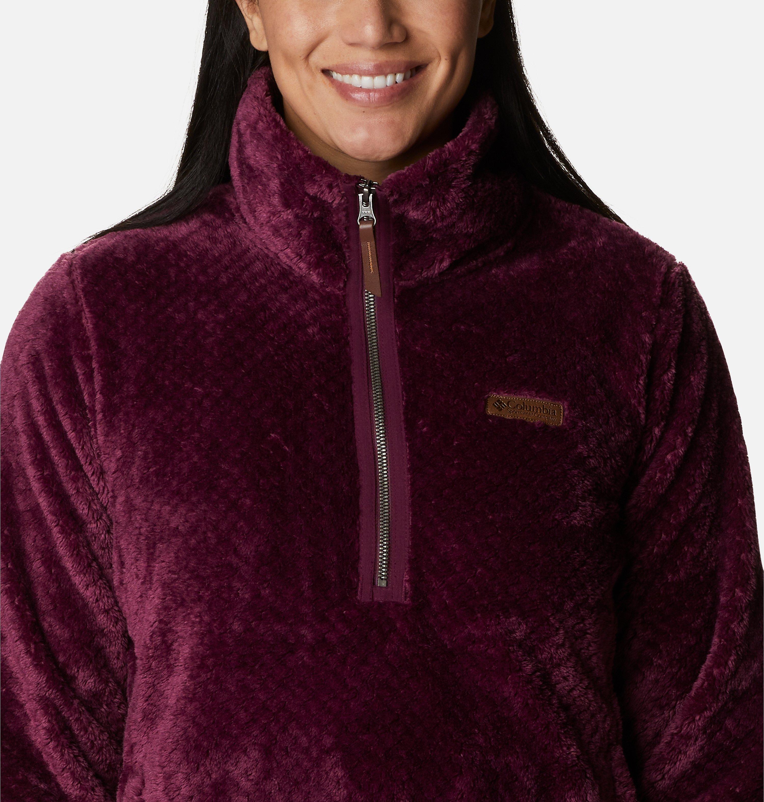 Women's Fire Side Quarter Zip Sherpa Fleece 4
