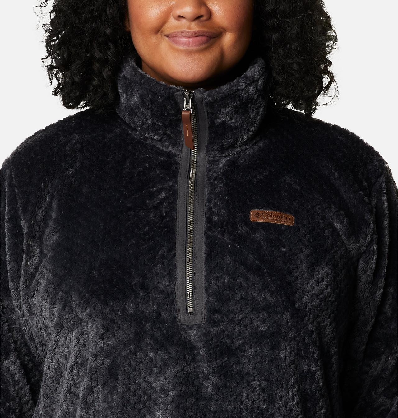 Women's Fire Side™ Quarter Zip Sherpa Fleece - Plus Size 4