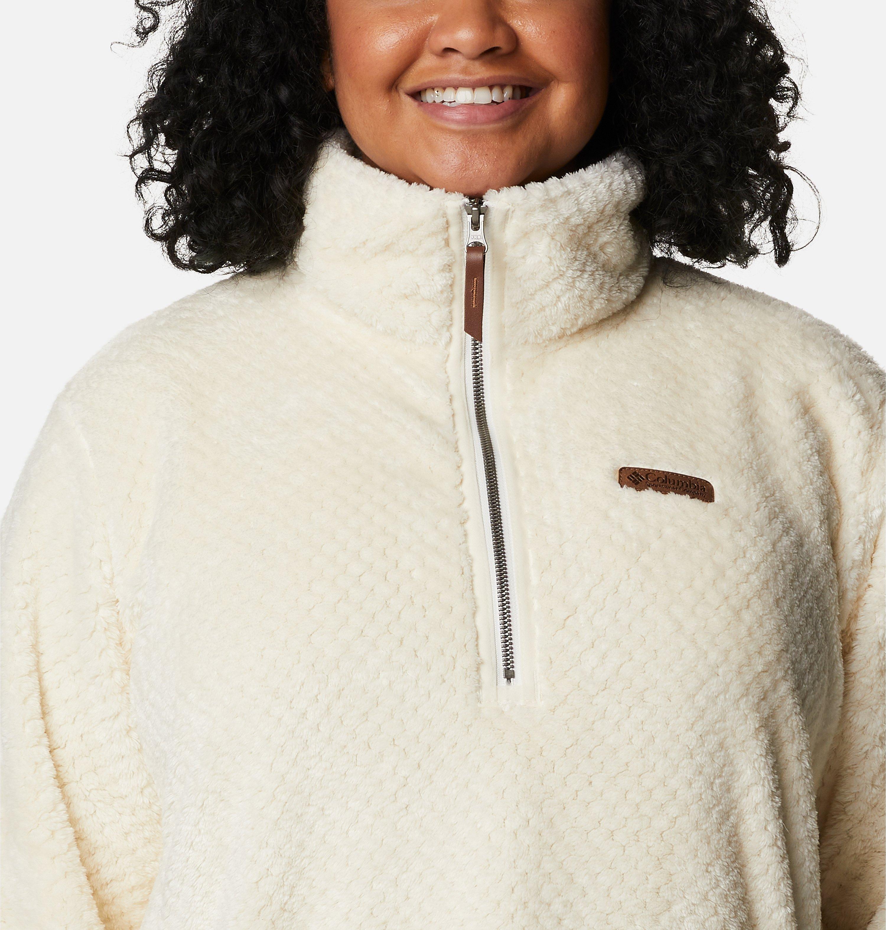 Women's Fire Side Quarter Zip Sherpa Fleece - Plus Size 4